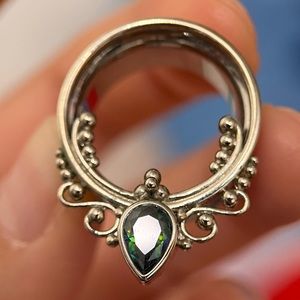 3/4 inch, gauge Steel opulent gem eyelets